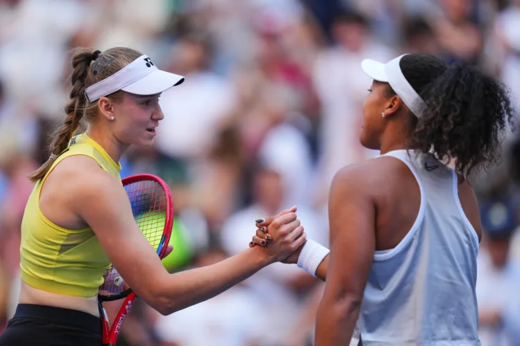 Rybakina overpowers Osaka, reaches quarterfinals